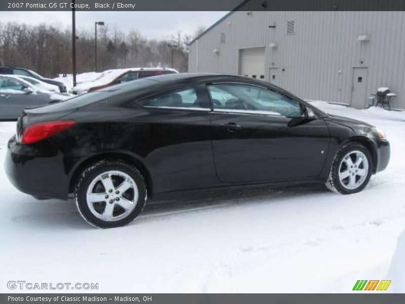 Black / Ebony 2007 Pontiac G6 GT Coupe