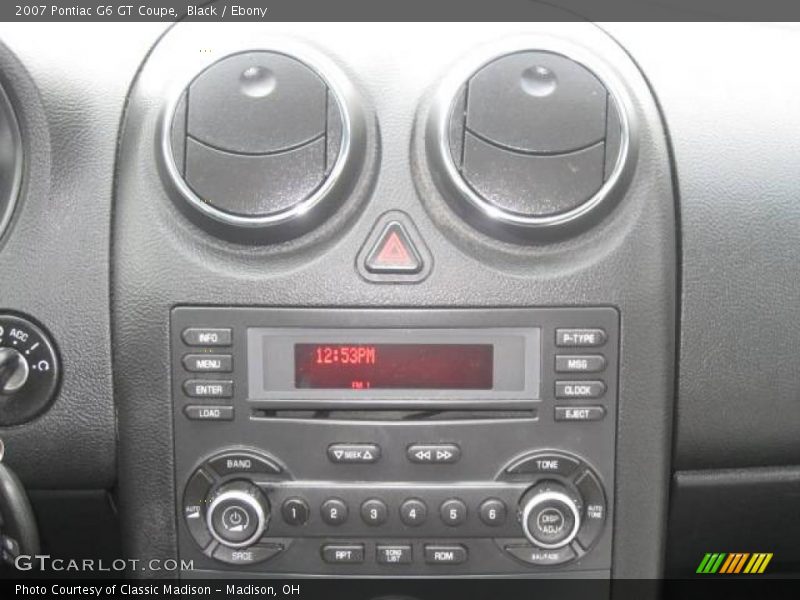 Black / Ebony 2007 Pontiac G6 GT Coupe