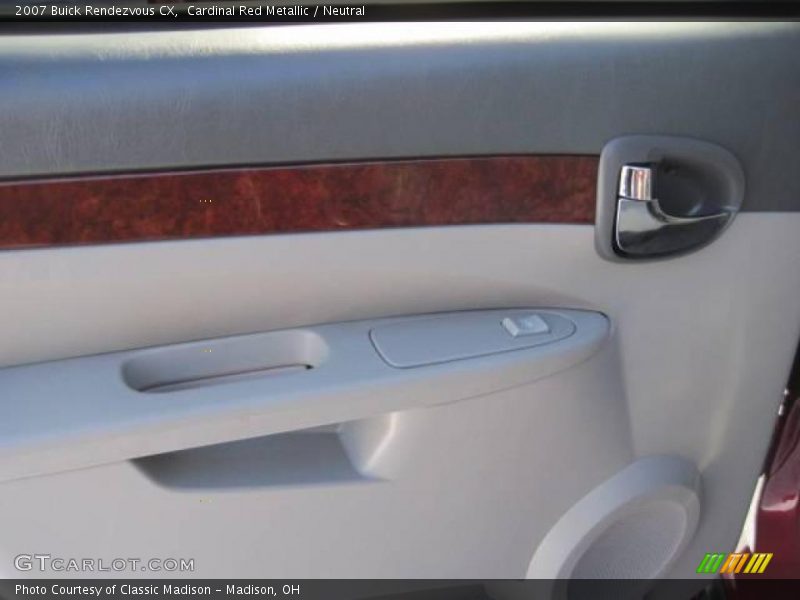 Cardinal Red Metallic / Neutral 2007 Buick Rendezvous CX