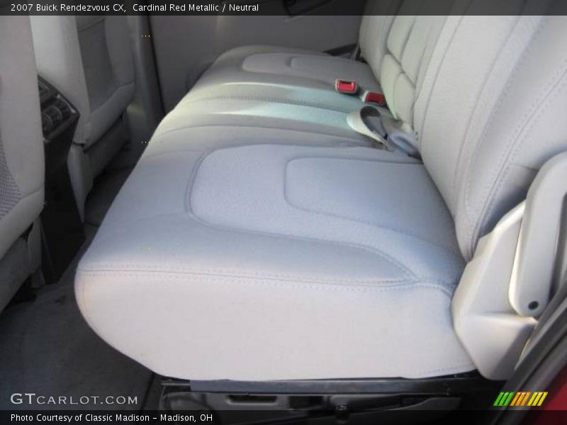 Cardinal Red Metallic / Neutral 2007 Buick Rendezvous CX
