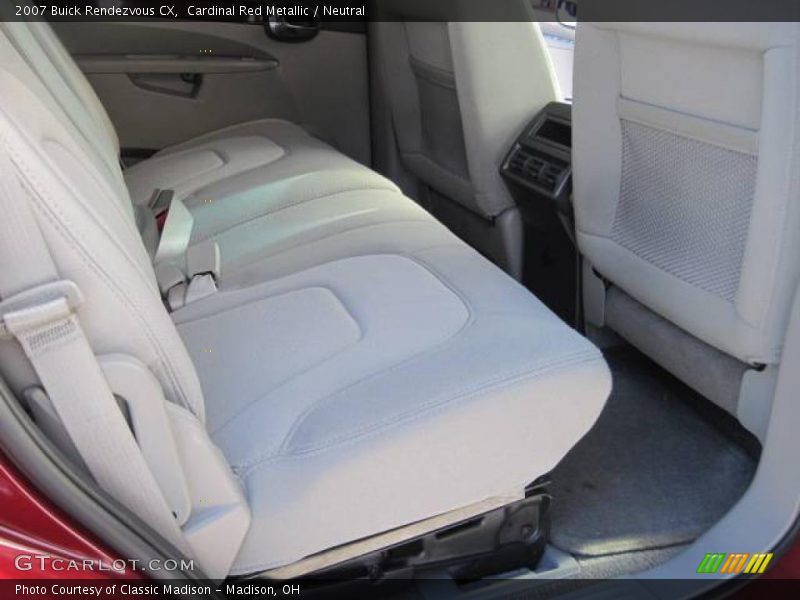 Cardinal Red Metallic / Neutral 2007 Buick Rendezvous CX