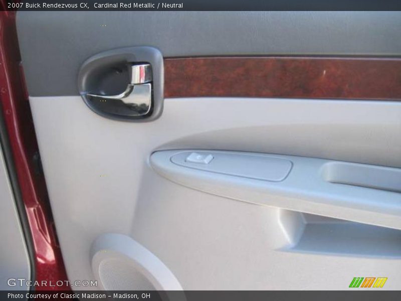 Cardinal Red Metallic / Neutral 2007 Buick Rendezvous CX