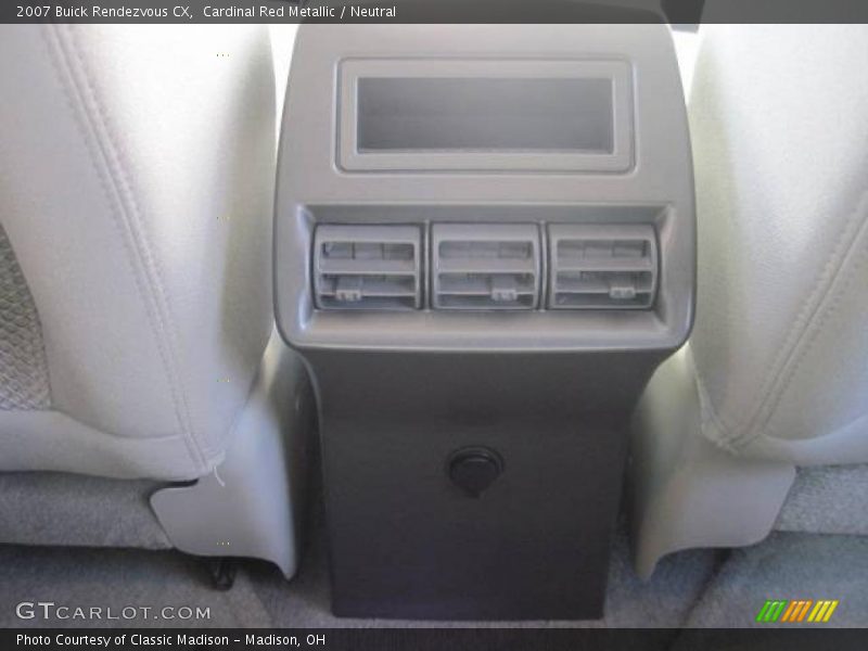 Cardinal Red Metallic / Neutral 2007 Buick Rendezvous CX