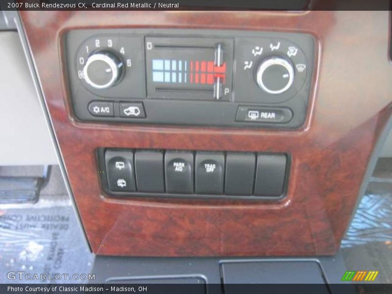 Cardinal Red Metallic / Neutral 2007 Buick Rendezvous CX