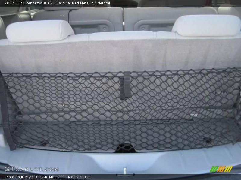 Cardinal Red Metallic / Neutral 2007 Buick Rendezvous CX