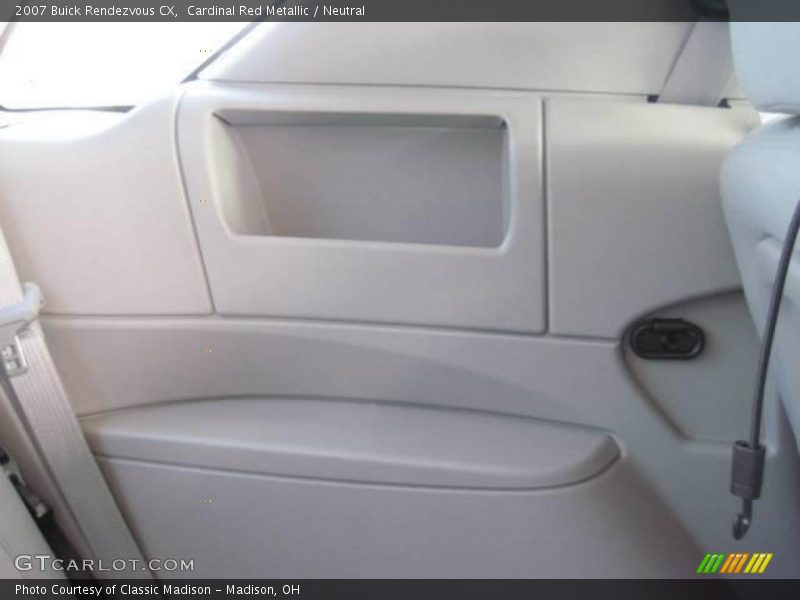 Cardinal Red Metallic / Neutral 2007 Buick Rendezvous CX