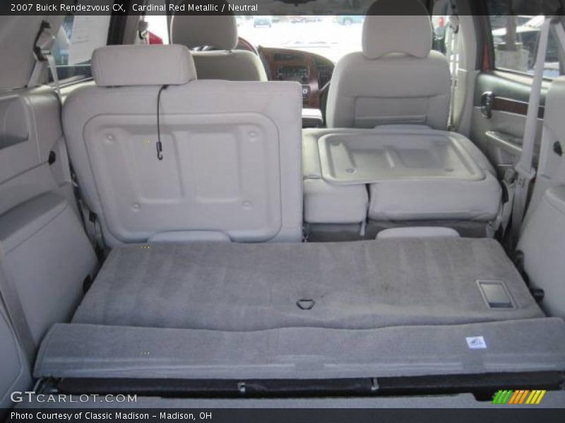 Cardinal Red Metallic / Neutral 2007 Buick Rendezvous CX