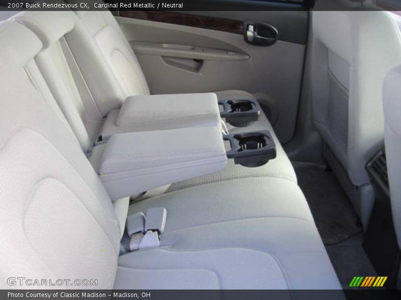 Cardinal Red Metallic / Neutral 2007 Buick Rendezvous CX