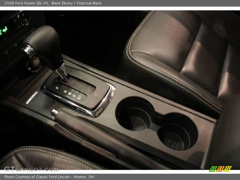 Black Ebony / Charcoal Black 2008 Ford Fusion SEL V6