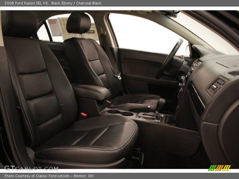 Black Ebony / Charcoal Black 2008 Ford Fusion SEL V6