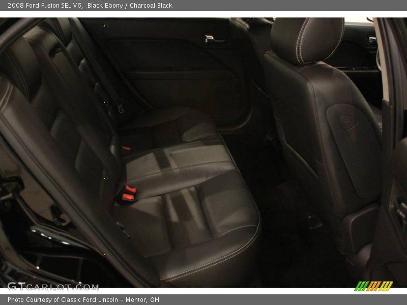 Black Ebony / Charcoal Black 2008 Ford Fusion SEL V6