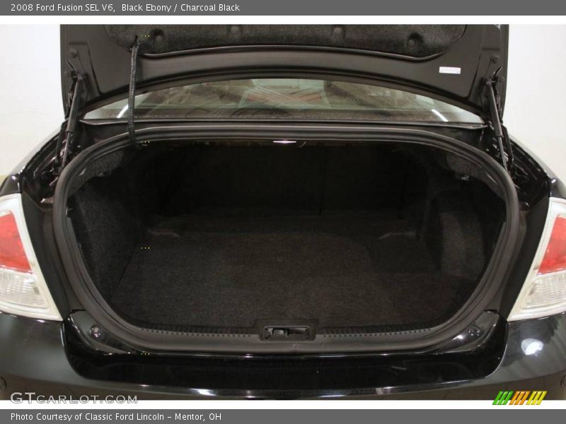 Black Ebony / Charcoal Black 2008 Ford Fusion SEL V6