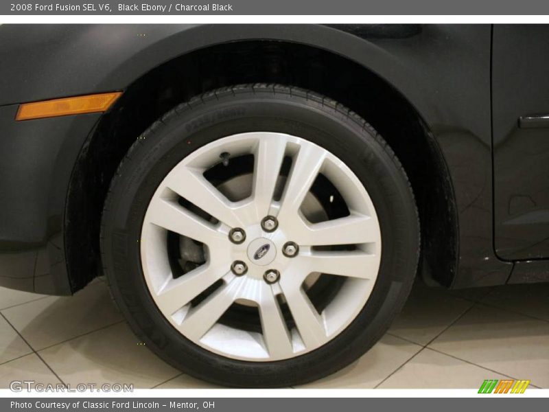 Black Ebony / Charcoal Black 2008 Ford Fusion SEL V6