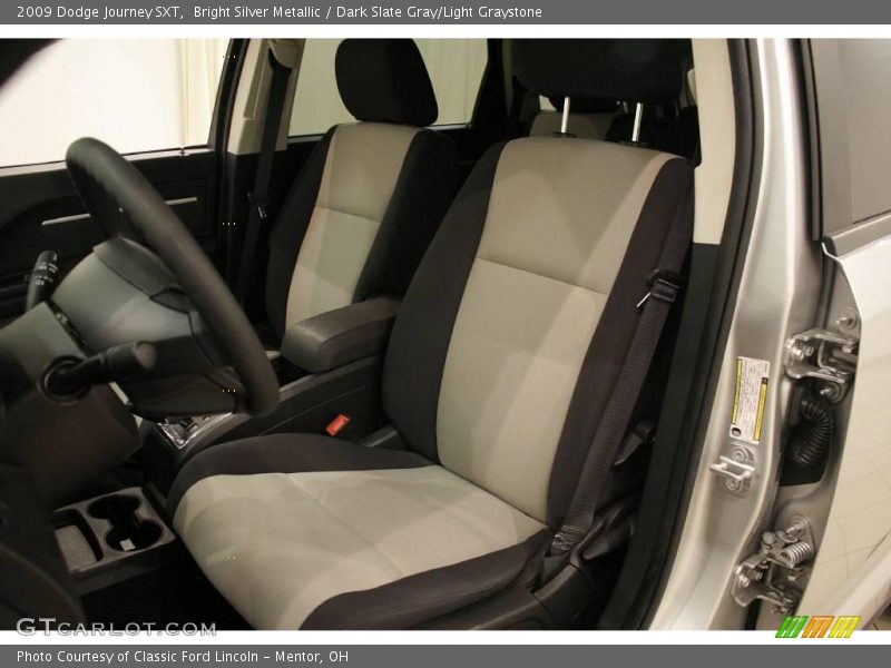 Bright Silver Metallic / Dark Slate Gray/Light Graystone 2009 Dodge Journey SXT