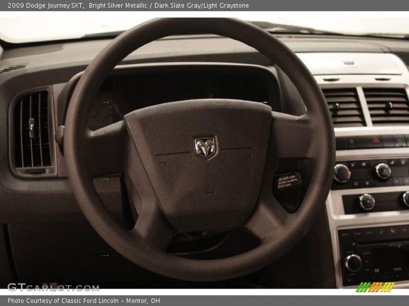 Bright Silver Metallic / Dark Slate Gray/Light Graystone 2009 Dodge Journey SXT