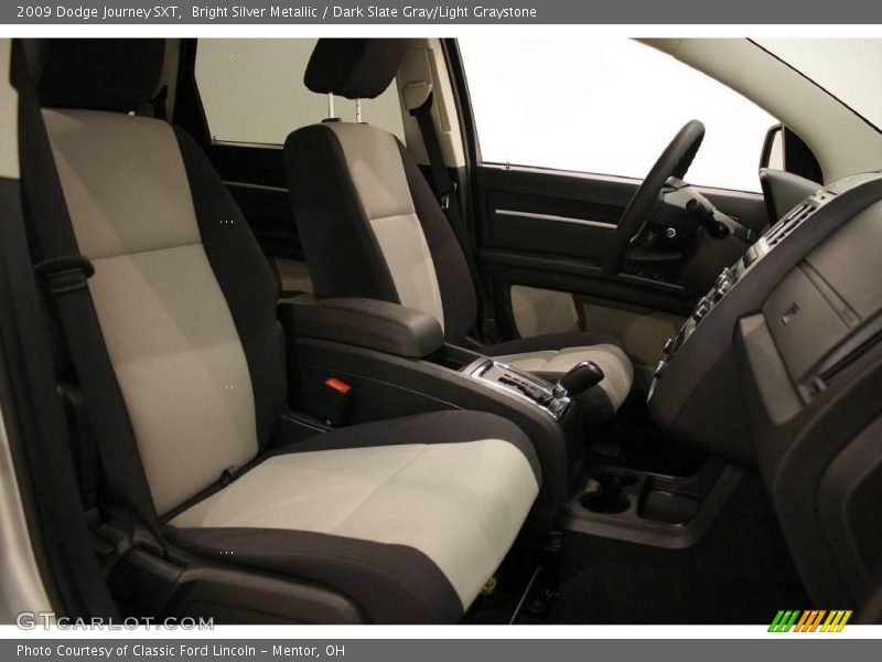 Bright Silver Metallic / Dark Slate Gray/Light Graystone 2009 Dodge Journey SXT
