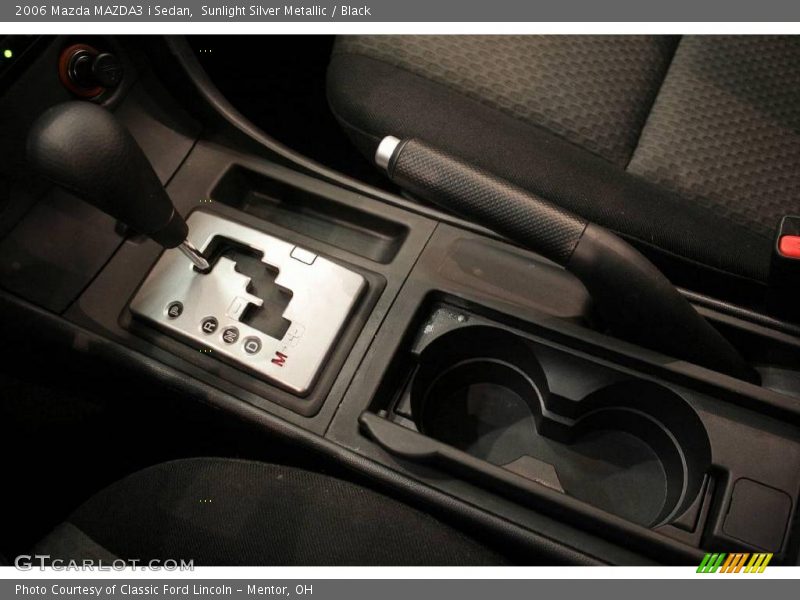 Sunlight Silver Metallic / Black 2006 Mazda MAZDA3 i Sedan