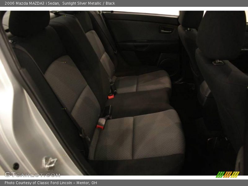 Sunlight Silver Metallic / Black 2006 Mazda MAZDA3 i Sedan