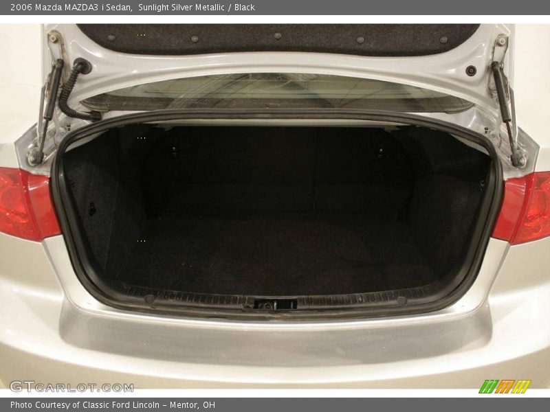 Sunlight Silver Metallic / Black 2006 Mazda MAZDA3 i Sedan