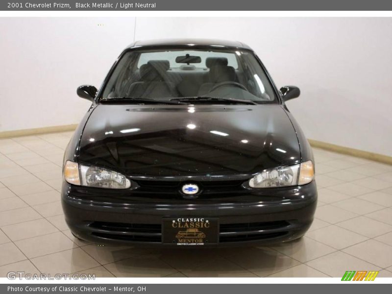 Black Metallic / Light Neutral 2001 Chevrolet Prizm
