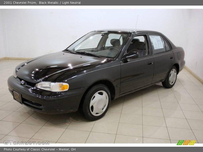 Black Metallic / Light Neutral 2001 Chevrolet Prizm