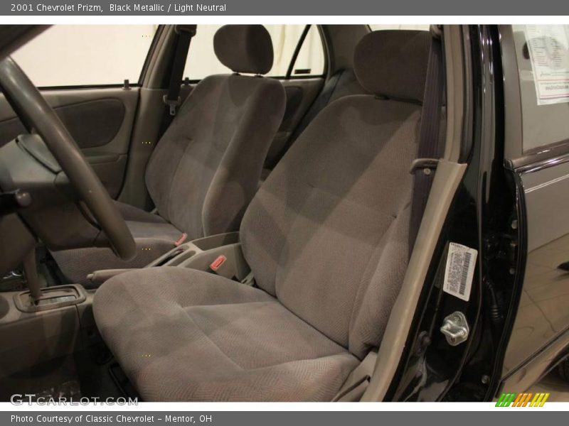 Black Metallic / Light Neutral 2001 Chevrolet Prizm