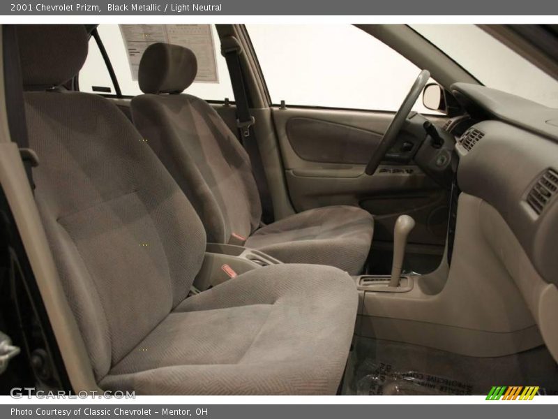 Black Metallic / Light Neutral 2001 Chevrolet Prizm