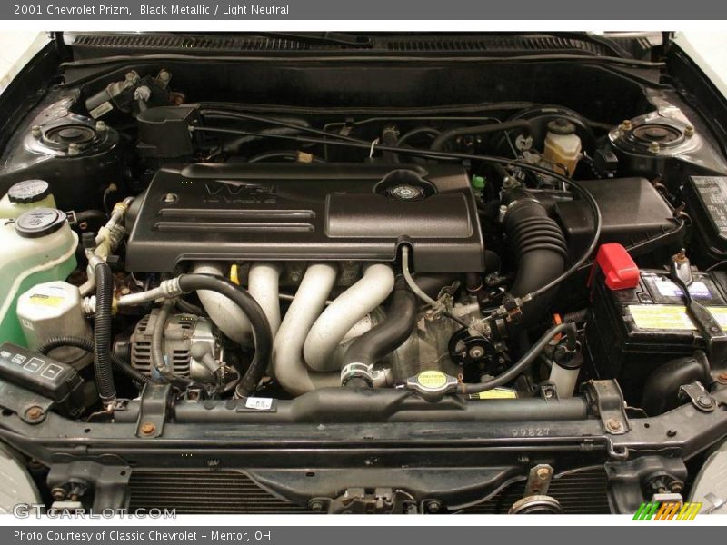 Black Metallic / Light Neutral 2001 Chevrolet Prizm