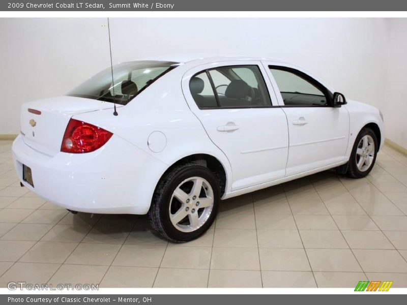 Summit White / Ebony 2009 Chevrolet Cobalt LT Sedan