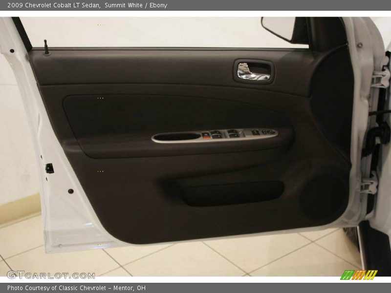 Summit White / Ebony 2009 Chevrolet Cobalt LT Sedan