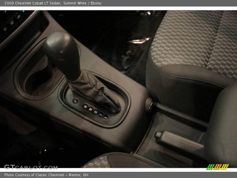 Summit White / Ebony 2009 Chevrolet Cobalt LT Sedan