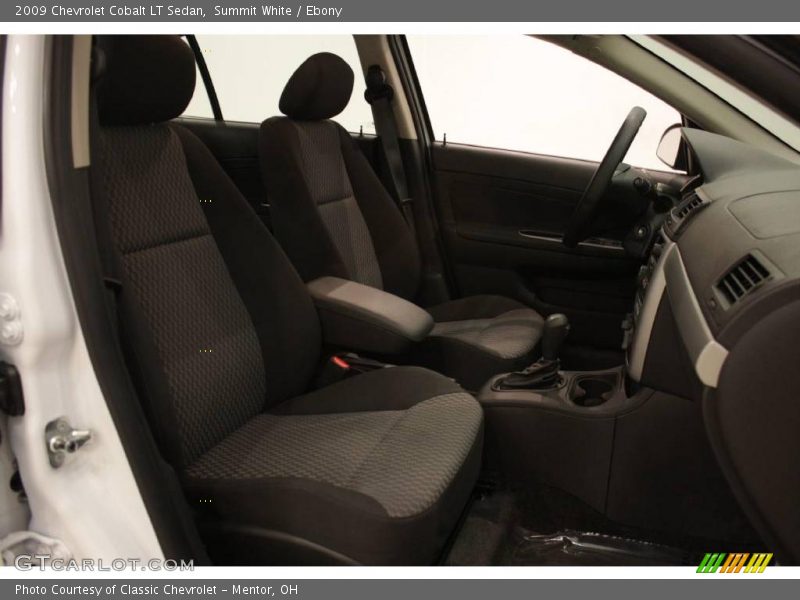 Summit White / Ebony 2009 Chevrolet Cobalt LT Sedan