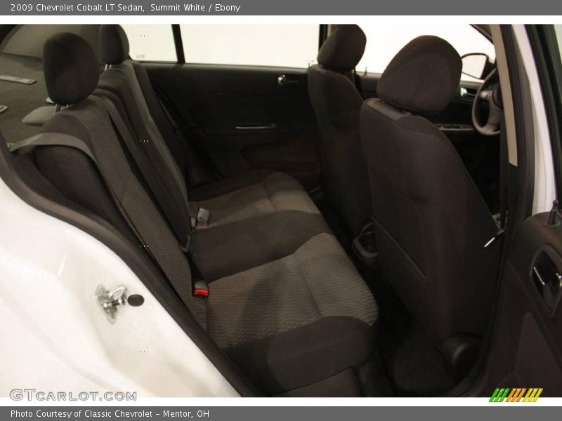Summit White / Ebony 2009 Chevrolet Cobalt LT Sedan