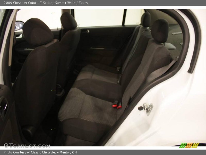 Summit White / Ebony 2009 Chevrolet Cobalt LT Sedan