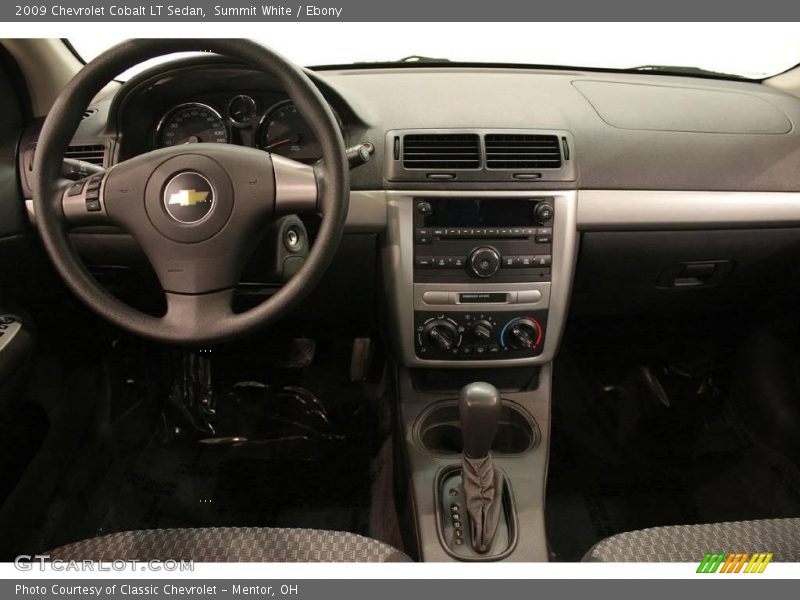 Summit White / Ebony 2009 Chevrolet Cobalt LT Sedan