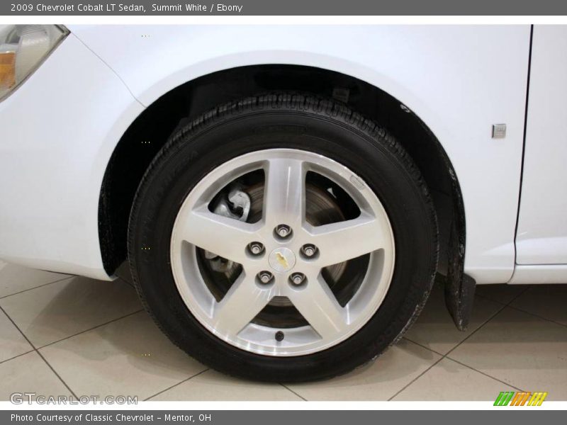 Summit White / Ebony 2009 Chevrolet Cobalt LT Sedan