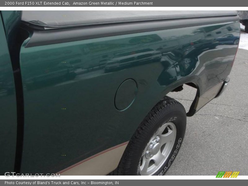 Amazon Green Metallic / Medium Parchment 2000 Ford F150 XLT Extended Cab