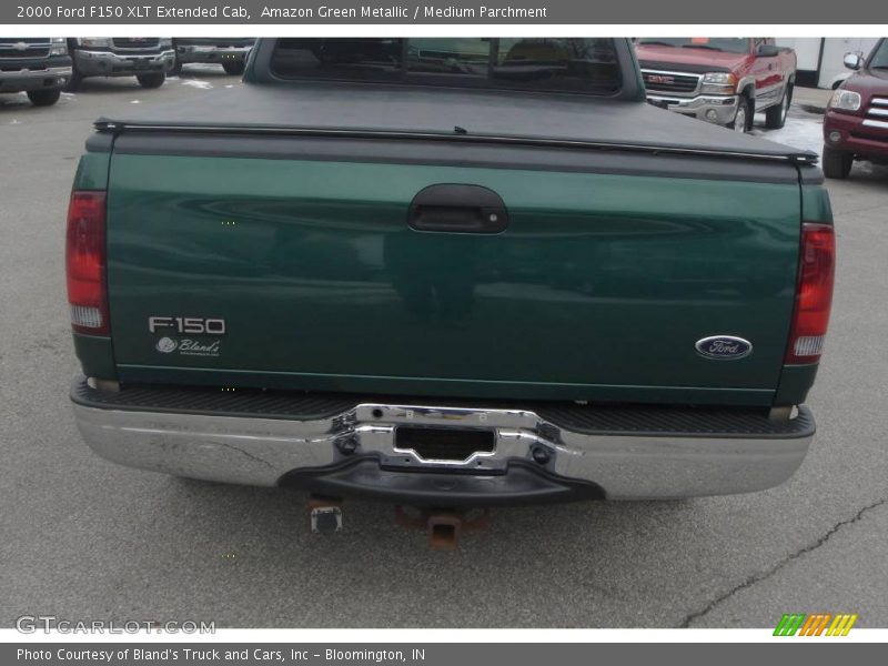 Amazon Green Metallic / Medium Parchment 2000 Ford F150 XLT Extended Cab