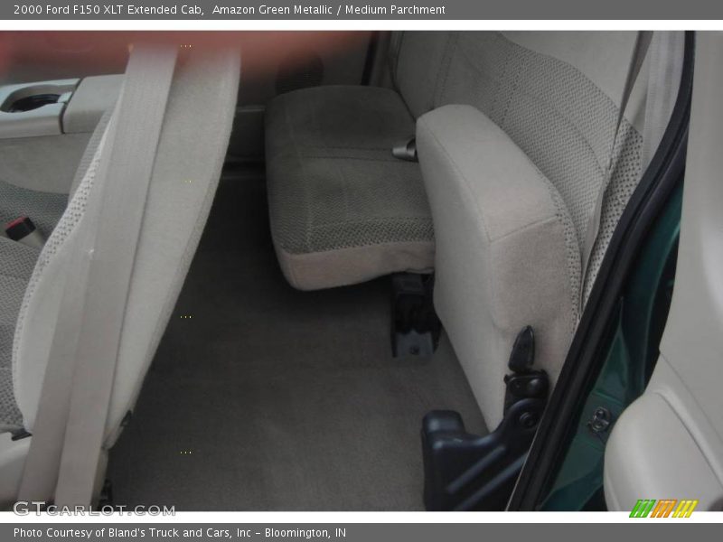Amazon Green Metallic / Medium Parchment 2000 Ford F150 XLT Extended Cab