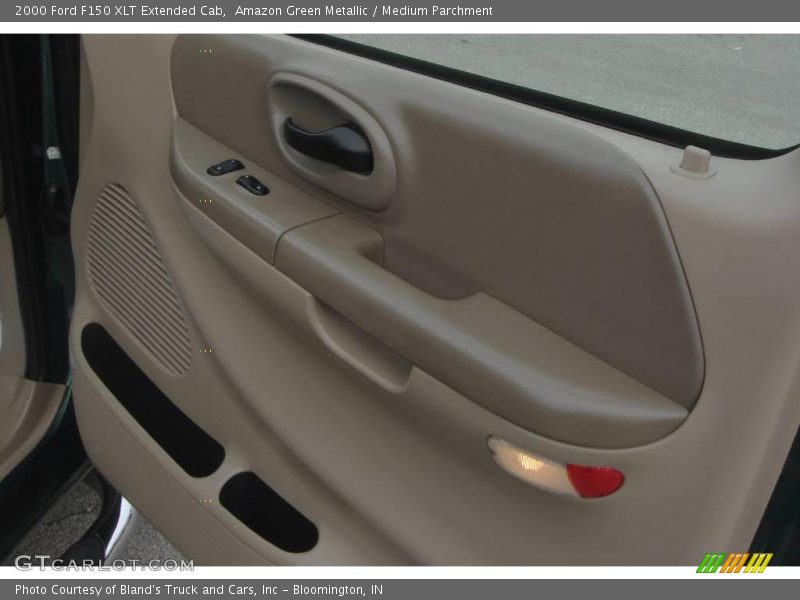 Amazon Green Metallic / Medium Parchment 2000 Ford F150 XLT Extended Cab