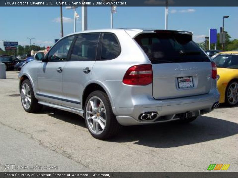Crystal Silver Metallic / Black w/Alcantara 2009 Porsche Cayenne GTS