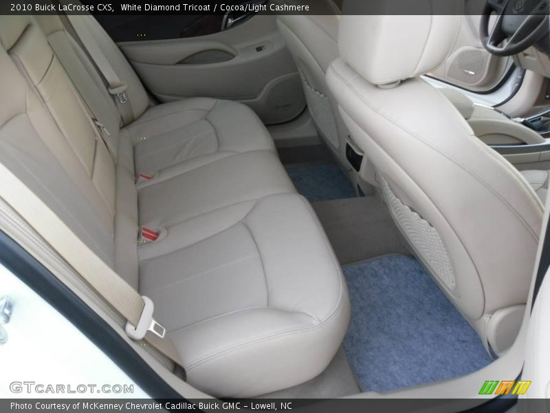 White Diamond Tricoat / Cocoa/Light Cashmere 2010 Buick LaCrosse CXS