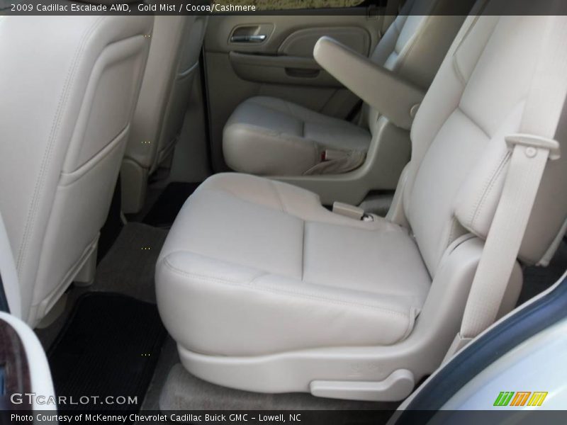 Gold Mist / Cocoa/Cashmere 2009 Cadillac Escalade AWD
