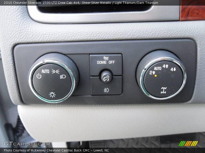 Sheer Silver Metallic / Light Titanium/Dark Titanium 2010 Chevrolet Silverado 1500 LTZ Crew Cab 4x4