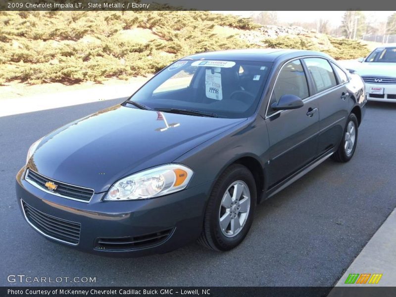 Slate Metallic / Ebony 2009 Chevrolet Impala LT