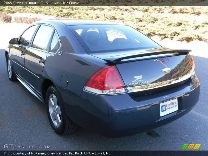 Slate Metallic / Ebony 2009 Chevrolet Impala LT