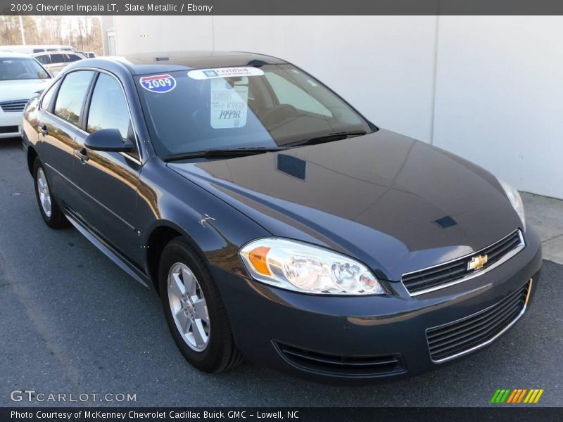 Slate Metallic / Ebony 2009 Chevrolet Impala LT