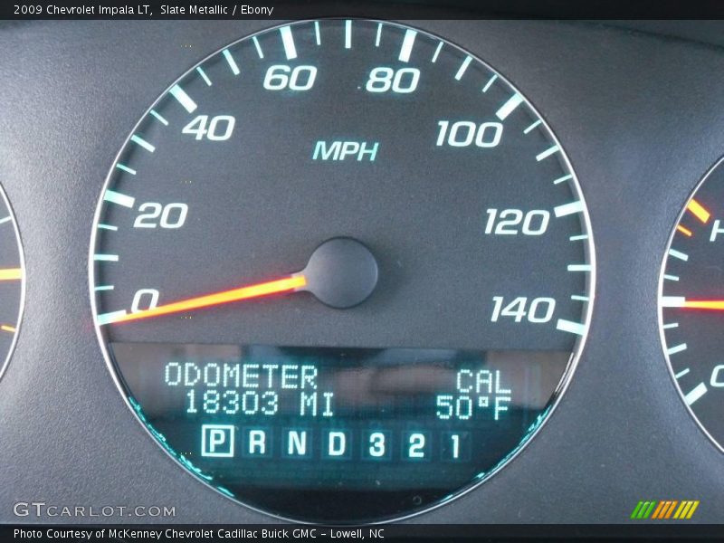 Slate Metallic / Ebony 2009 Chevrolet Impala LT
