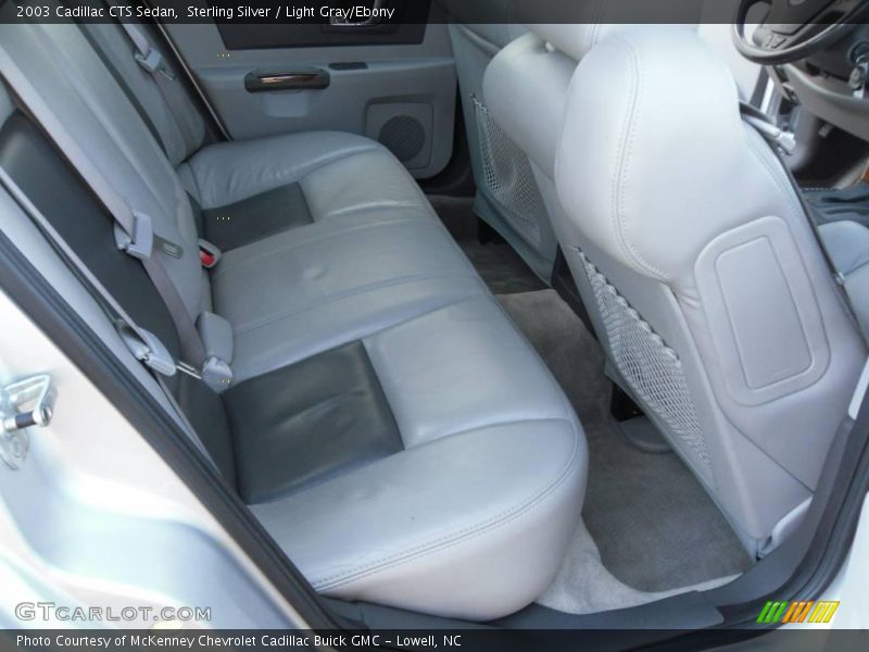 Sterling Silver / Light Gray/Ebony 2003 Cadillac CTS Sedan