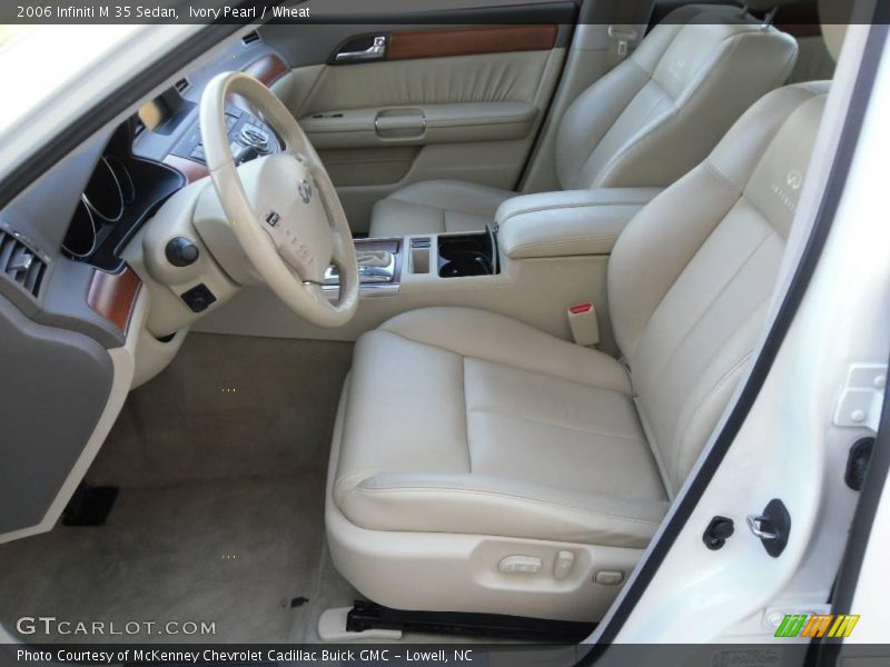 Ivory Pearl / Wheat 2006 Infiniti M 35 Sedan